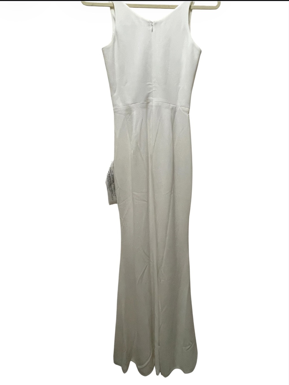 Dress the Population Iris Off White Textured Sleeveless Dress - Picture 3 of 15